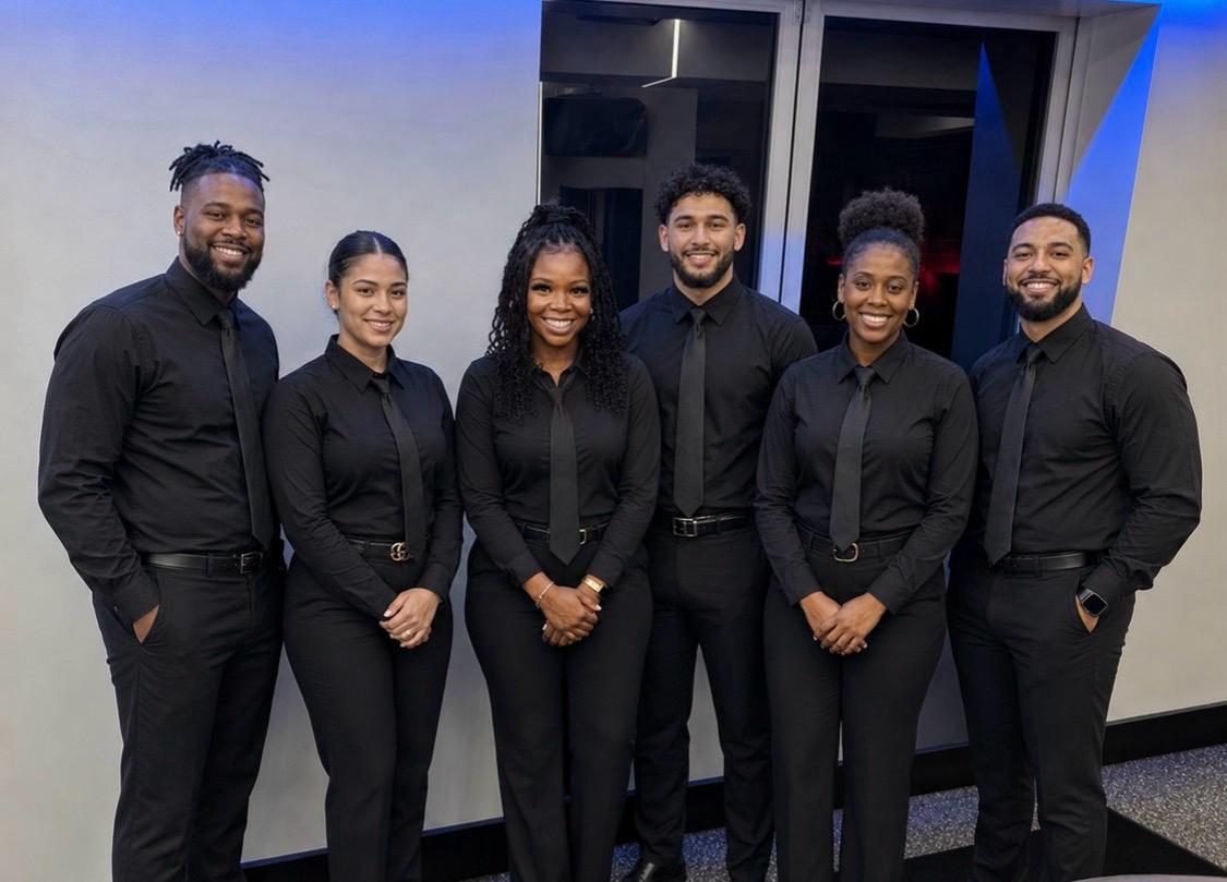 Georgia Event Staffing team members at a professional event