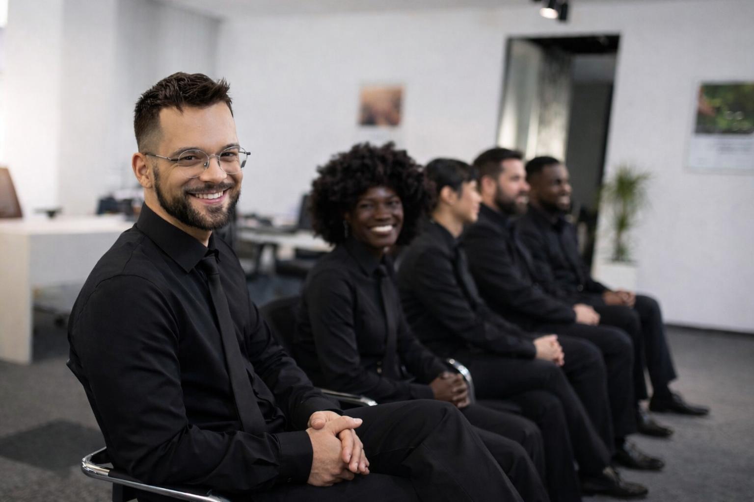 Corporate event staff