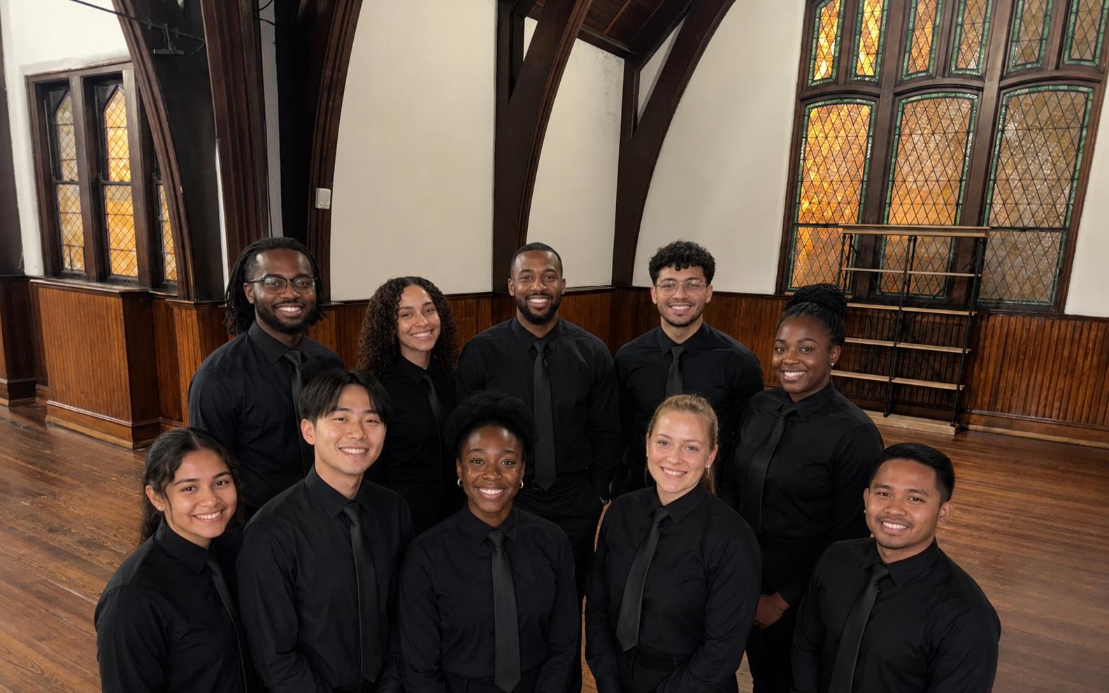 Georgia Event Staffing team in black professional event attire